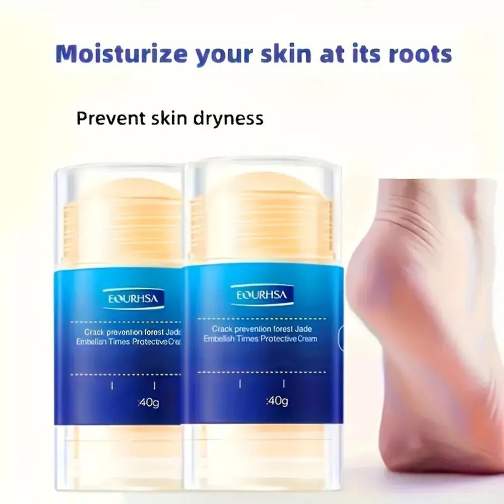 NIB TWO Vitamin E Heel & Feet Softening Solid Sticks for Pedicures Foot Care